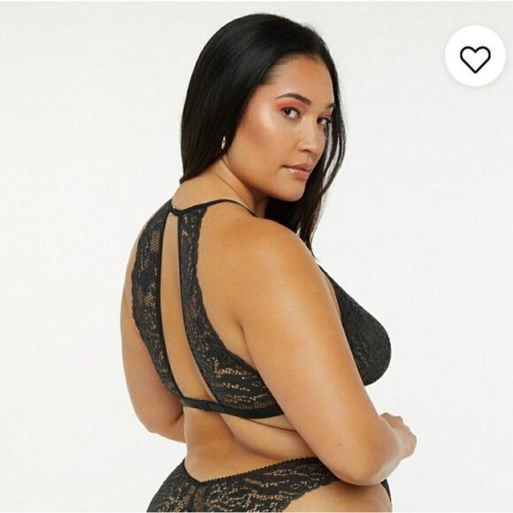 Savage X Fenty Alien Animal High Neck Bralette - Picture 4 of 6